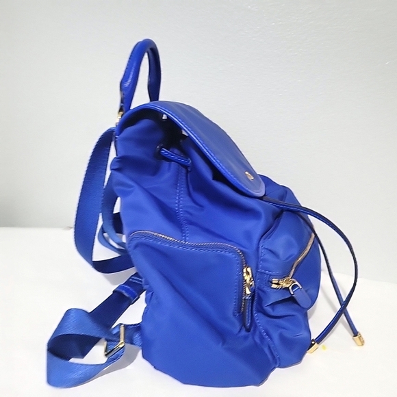 LAUREN Ralph Lauren Keely Soft Nylon Backpack Small Blue - Picture 3 of 12